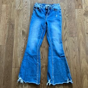 High Rise Super Flare jeans from the Buckle